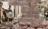 WW2 Street Scene Free Standing Role Play Scene Setter