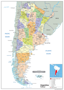 Argentina Political Map