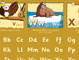 Alphabet Zoo ABC Poster