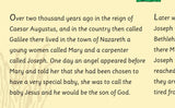 The Story of the Nativity Backdrop