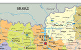 Ukraine Political Map [GA]