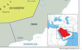 Saudi Arabia Political Map