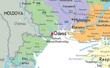 Ukraine Political Map [GA]