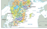 Sweden Political Map