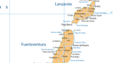 Canary Islands Political Map