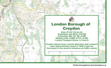 Croydon London Borough Map