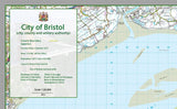 map of Bristol, a ceremonial county in England, UK.  This map covers the city of Bristol and towns      Little Chalfont     Avonmouth     Bedminster     Brislington     Cholesbury     Clifton     Fishponds     Hawridge     Henbury     Nailsea     Portishead     Shirehampton     Stapleton