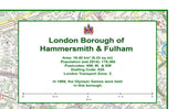 Hammersmith & Fulham London Borough Map