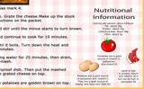 Simple Recipes For Children Poster Set - Shepherd's Pie, Spaghetti Bolognese. Victoria Sponge