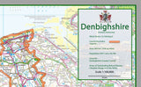 Denbighshire County Map