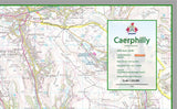 Caerphilly County Map
