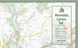 Rhondda Cynon Taf County Map