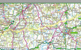 map of West Sussex, England, UK.  This map covers the city of Chichester and the towns      Worthing     Crawley     Bognor Regis     Littlehampton     Shoreham-by-Sea     Horsham     Haywards Heat     Burgess Hill     East Grinstead     Chichester