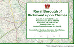 Richmond upon Thames London Borough Map