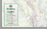 Blaenau Gwent County Map