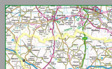 Royal County of Berkshire in England, UK.  This map covers the towns      Bracknell‎     Eton     Hungerford     Maidenhead‎     Newbury     Reading     Sandhurst     Slough‎     Thatcham‎     Windsor     Wokingham