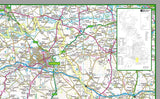 map of Wiltshire, a county in England, UK.  This map covers the city of Salisbury and the towns:          Amesbury         Bradford-on-Avon         Calne         Chippenham         Corsham         Cricklade         Devizes         Highworth         Larkhill         Ludgershall         Malmesbury         Marlborough         Melksham         Mere         Royal Wootton Bassett         Swindon         Tidworth         Trowbridge         Warminster         Westbury         Wilton