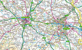 map of Shropshire, a county in England, UK. This map covers the county town of Shrewsbury and: Telford Wellington Dawley Madeley Oswestry Bridgnorth Ludlow Whitchurch Newport Market Drayton