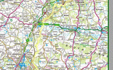 Detailed map of Hampshire, a county in England, UK. This map covers the cities of Winchester, Southampton and Portmouth and the towns Basingstoke, Eastleigh, Gosport, Farnborough, Andover, Aldershot, Horndean and Havant.