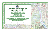 Wandsworth London Borough Map