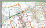 Caerphilly County Map