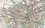 Newcastle Tyne and Wear County Map
