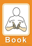 Makaton Basic Signs Flashcards A6