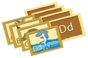 Alphabet Zoo Flash Cards