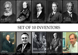 Set of 10 Inspirational Inventors Posters - A3 (29.7 x 42cm)