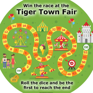 'Tiger Town Funfair' Game - Tuff Tray Insert