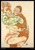 Egon Schiele - Set of 10 Art Prints - A3 - Paper Laminated