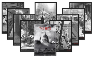 The Blitz - Set of 11 posters - A3