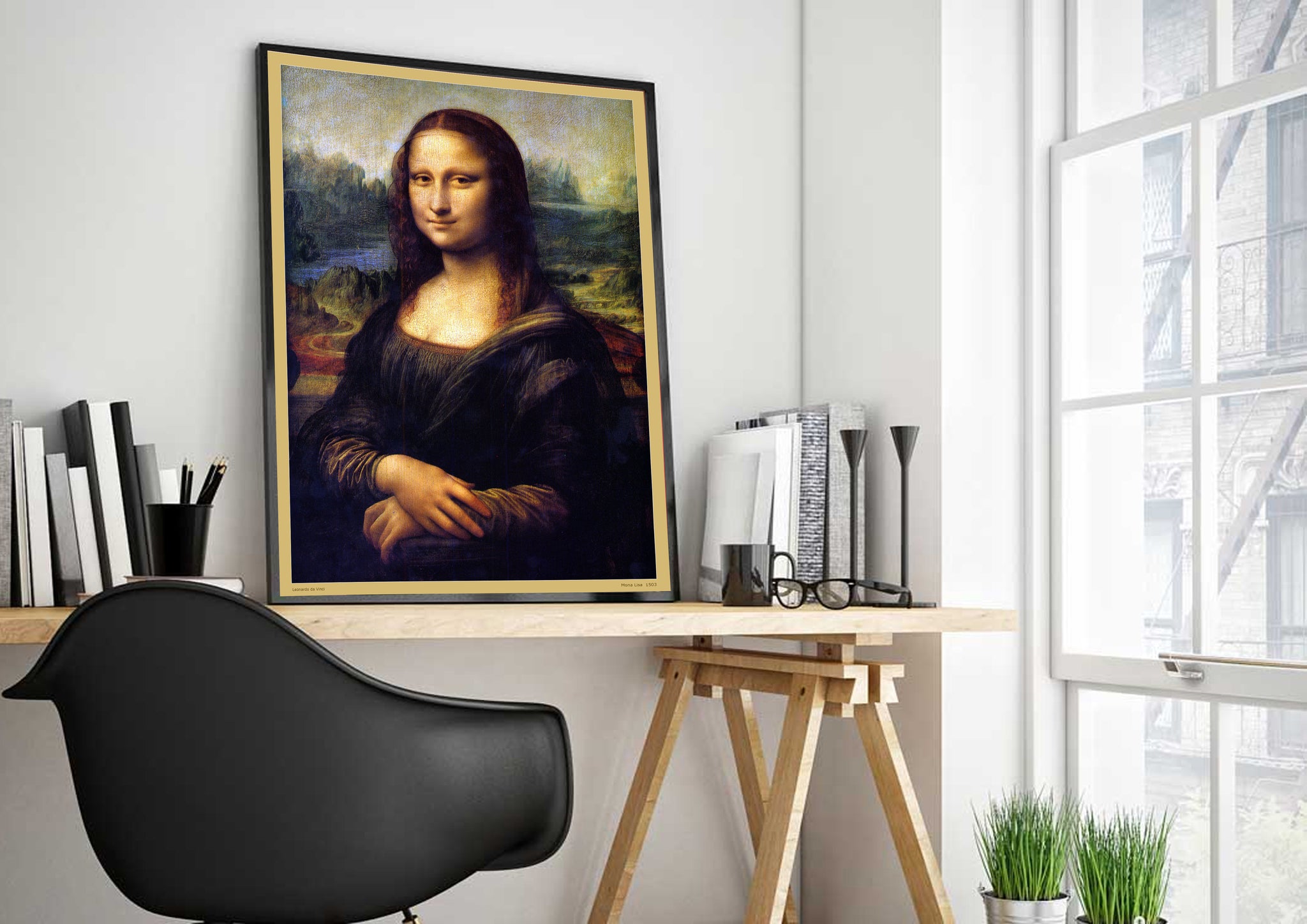 off white ikea mona lisa