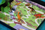 The Lost World Dinosaur is ideal for use with our Tiger Play Tray. It's perfect for individual or small group play.      Can be used with character toys and vehicles for imaginative play or for messy play.