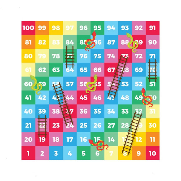 2_cc0dbb9b-e53d-4803-8177-6ff78f2d9a25.jpg  1000 × 1000px  The Snakes and Ladders mat is ideal for use with a Tuff Tray. The game encourages numeracy, learning to count on and back, addition, subtraction, turn taking, losing - and winning! Designed to fit in the Tuff Tray or the Tuff Spot.