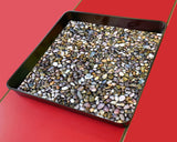 This Gravel Mat is ideal for use with our Tiger Play Tray. It's perfect for individual or small group play.  A great alternative to a tuff tray.