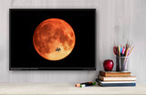 Space Posters - Set of FIVE A3 - Jupiter, Crab Nebula, Lunar Eclipse, Blazing Starburst