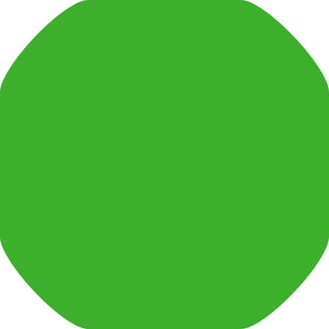 Plain green tuff tray mat insert
