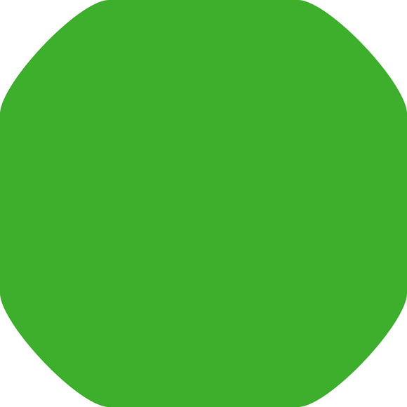 Plain green tuff tray mat insert
