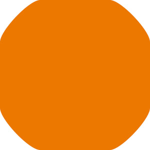 Plain orange mini tuff tray mat insert