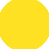 Plain yellow tuff tray mat insert