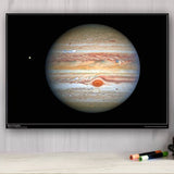 A View of Jupiter - A2 Laminated Poster - NASA Hubble Images