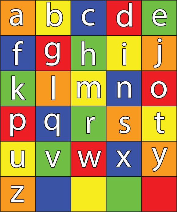 This colourful, bright alphabet floor mat is suitable for use with programmable floor robots such as Bee-Bots. It features a 15 cm grid overlay and can be used on the floor individually or as a group in the classroom.  A Bee-Bot is a small programmable robot which introduces children to the concept of teaching directional language and creating simple programs. Children can develop, test, debug and retest sequences of code to reach their aims.