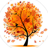 Autumn Tree Illustration - Mini Tuff Tray Insert