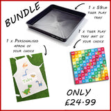 BUNDLE! - Play Tray, Insert and Personalised apron.