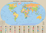 Children's World Double Sided Map