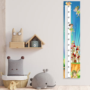 Fairy Themed Child's Height Chart 140x30cm - High Quality Waterproof PVC Banner