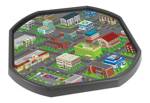 Block Town Style Tuff Tray Mat MINI