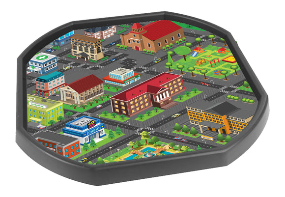 Block Town and Park Tuff Tray Mat