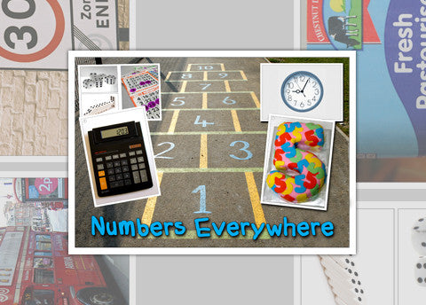 Numbers Everywhere Photo Pack Digital Download